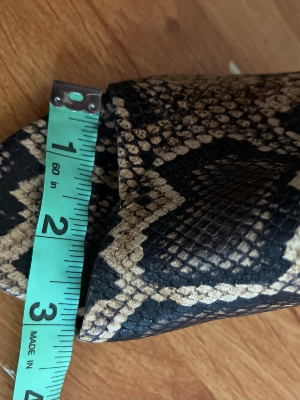 Vince Black and Brown Snake-Print Slide Mules - Picture 8 of 8
